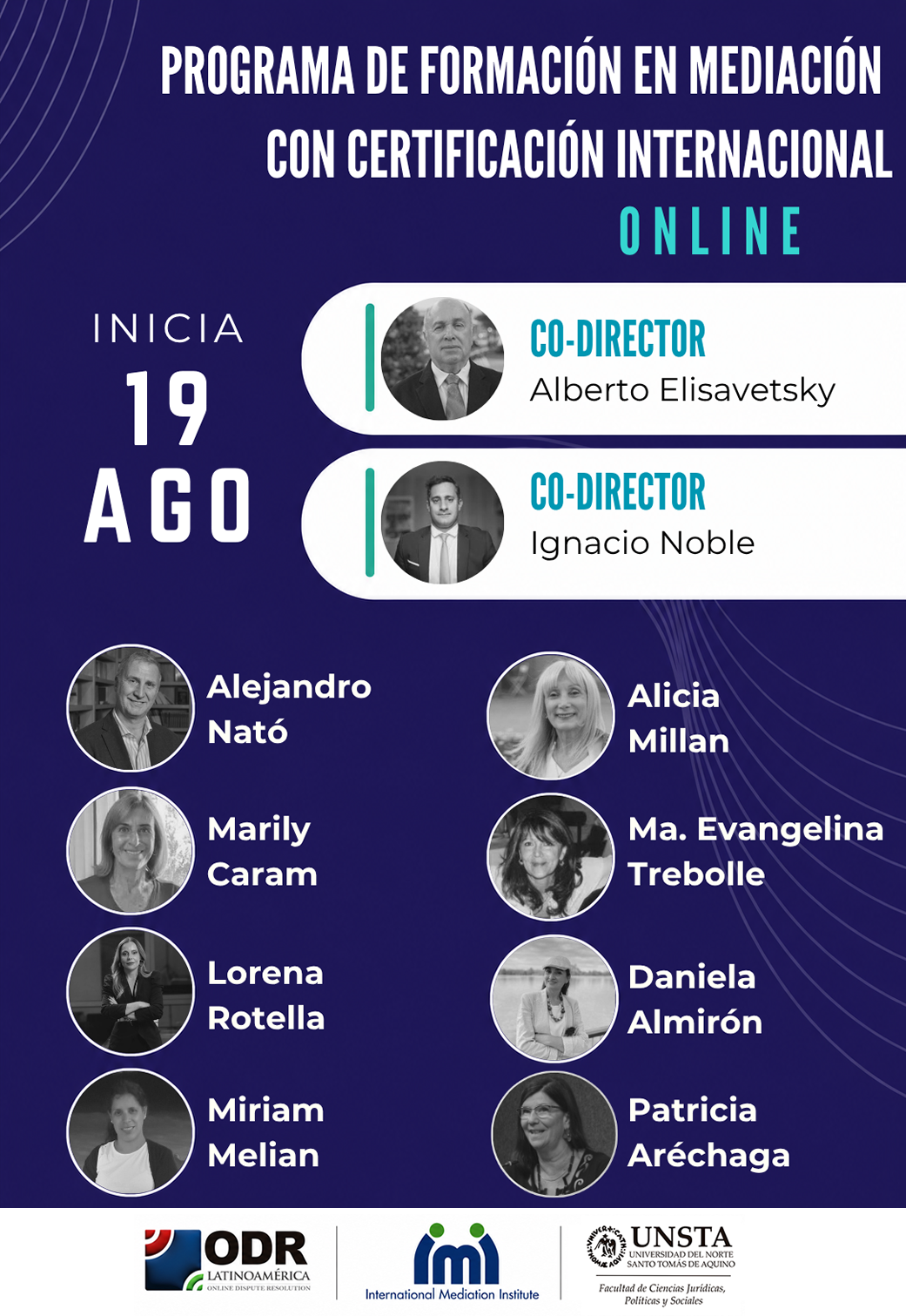 Programa de Formación en Mediación con Certificación Internacional IMI RMTP